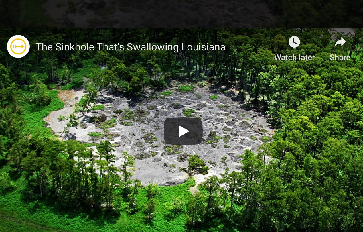 The Sinkhole That's Swallowing Louisiana
